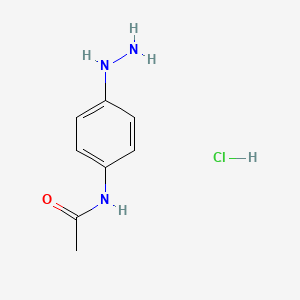 molecular formula C8H12ClN3O B1628719 4-Acetamidophenylhydrazine hydrochloride CAS No. 56745-86-9