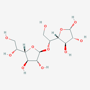 molecular formula C12H22O11 B162872 5-O-beta-Galactofuranosyl-galactofuranose CAS No. 129728-07-0