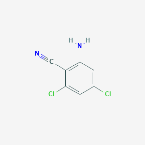 molecular formula C7H4Cl2N2 B1628724 2-Amino-4,6-dichlorobenzonitrile CAS No. 316121-89-8
