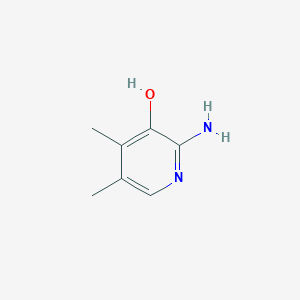 molecular formula C7H10N2O B1628725 2-Amino-4,5-dimethylpyridin-3-ol CAS No. 1044764-23-9