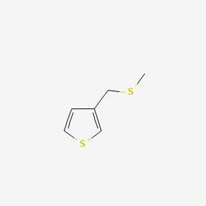 molecular formula C6H8S2 B1628736 3-(甲硫基)甲硫基噻吩 CAS No. 61675-72-7