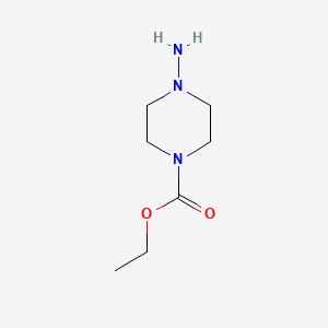molecular formula C7H15N3O2 B1628740 Ethyl 4-aminopiperazine-1-carboxylate CAS No. 64268-81-1