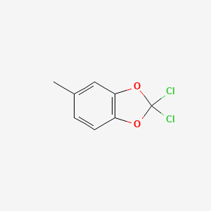 molecular formula C8H6Cl2O2 B1628743 2,2-二氯-5-甲基-2H-1,3-苯并二氧杂环己烷 CAS No. 68119-28-8
