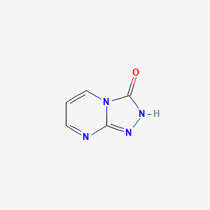 molecular formula C5H4N4O B1628750 [1,2,4]triazolo[4,3-a]pyrimidin-3(2H)-one CAS No. 63206-77-9