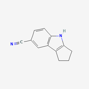 1,2,3,4-Tetrahydrocyclopenta[b]indole-7-carbonitrile