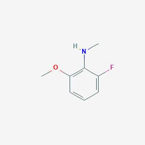 molecular formula C8H10FNO B1628763 2-氟-6-甲氧基-N-甲基苯胺 CAS No. 502435-19-0