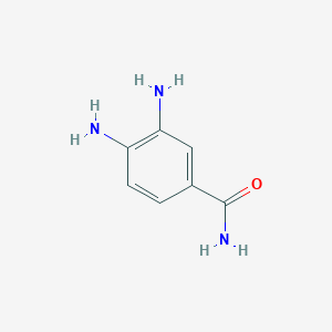 molecular formula C7H9N3O B1628765 3,4-Diaminobenzamide CAS No. 7005-37-0