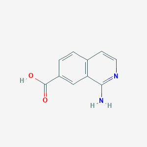 molecular formula C10H8N2O2 B1628783 1-Aminoisoquinoline-7-carboxylic acid CAS No. 221050-71-1