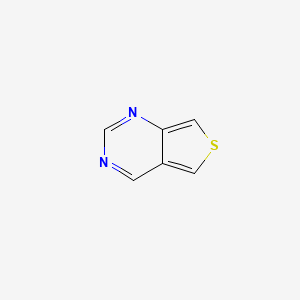 molecular formula C6H4N2S B1628787 Thieno[3,4-d]pyrimidine CAS No. 271-07-8