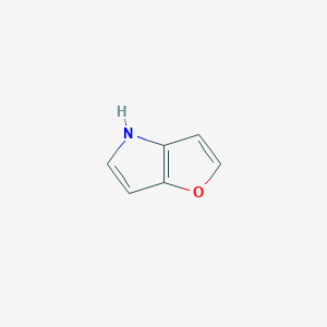 molecular formula C6H5NO B1628797 4H-呋喃[3,2-B]吡咯 CAS No. 250-91-9
