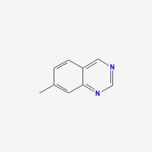 molecular formula C9H8N2 B1628798 7-甲基喹唑啉 CAS No. 7556-98-1