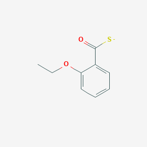 molecular formula C9H9O2S- B1628799 2-Ethoxybenzene-1-carbothioate CAS No. 33441-56-4