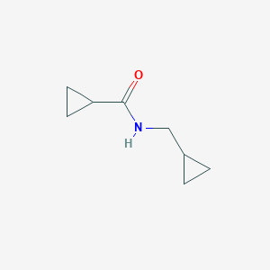 molecular formula C8H13NO B1628811 N-(Cyclopropylmethyl)cyclopropanecarboxamide CAS No. 26389-63-9