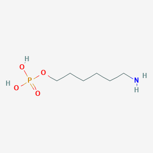 molecular formula C6H14NO4P-2 B1628812 6-Aminohexyl dihydrogen phosphate CAS No. 7564-68-3