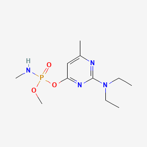 molecular formula C11H21N4O3P B1628819 Pirimetaphos CAS No. 31377-69-2