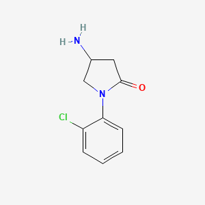 4-Amino-1-(2-chlorophenyl)pyrrolidin-2-one