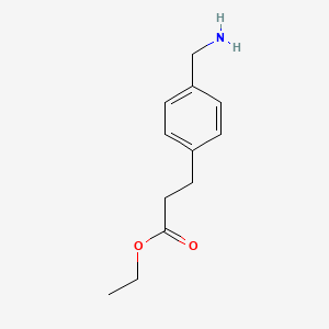 Ethyl 3-(4-(aminomethyl)phenyl)propanoate