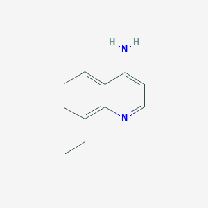 molecular formula C11H12N2 B1628846 8-Ethylquinolin-4-amine CAS No. 948293-65-0