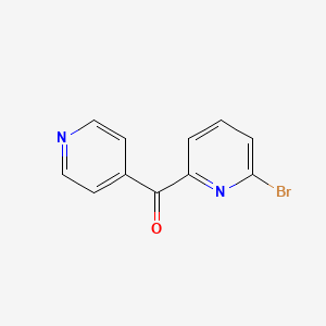 molecular formula C11H7BrN2O B1628856 (6-Bromopyridin-2-YL)(pyridin-4-YL)methanone CAS No. 850349-08-5