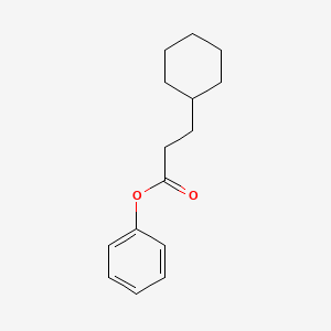 Phenyl cyclohexanepropionate