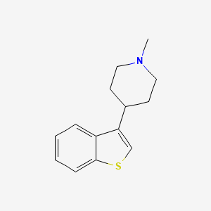 4-(Benzo[b]thiophen-3-yl)-1-methylpiperidine