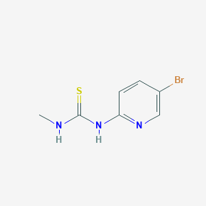 molecular formula C7H8BrN3S B1628895 N-(5-Bromopyridin-2-yl)-N'-methylthiourea CAS No. 59180-92-6