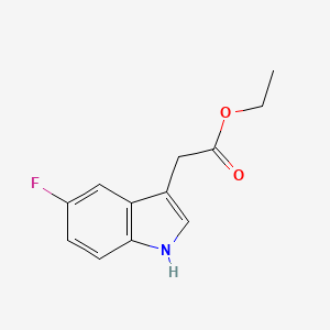 ethyl (5-fluoro-1H-indol-3-yl)acetate