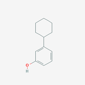 molecular formula C12H16O B162891 3-Cyclohexylphenol CAS No. 1943-95-9