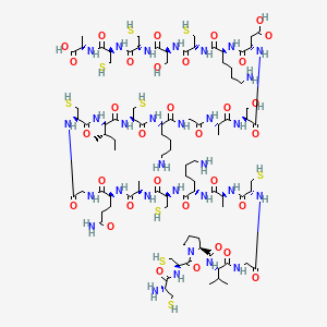 molecular formula C94H162N30O32S9 B1628910 Metallothionein II hexacosapeptide 36-61 CAS No. 86515-73-3