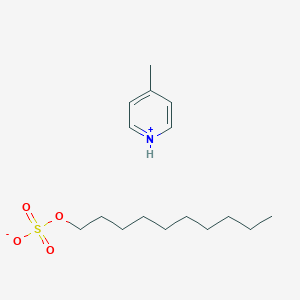 B1628914 4-Methylpyridinium decyl sulphate CAS No. 84176-63-6