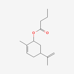 B1628917 2-Methyl-5-(1-methylvinyl)-2-cyclohexen-1-yl butyrate CAS No. 93919-04-1