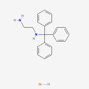 molecular formula C21H23BrN2 B1628918 N-Trityl-1,2-ethanediamine hydrobromide CAS No. 389064-43-1