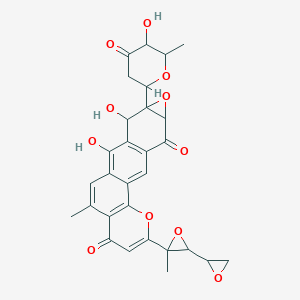 molecular formula C29H26O11 B162892 克莱卡霉素 C CAS No. 136427-31-1