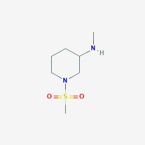 N-Methyl-1-(methylsulfonyl)piperidin-3-amine