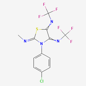 molecular formula C12H7ClF6N4S B1628948 Thiadifluor CAS No. 80228-93-9