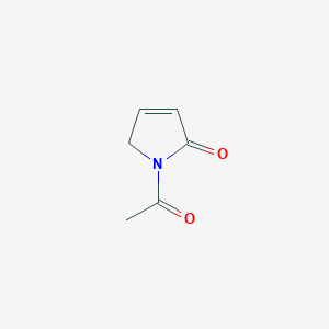 molecular formula C6H7NO2 B1628949 1-Acetyl-1H-pyrrol-2(5H)-one CAS No. 65758-34-1