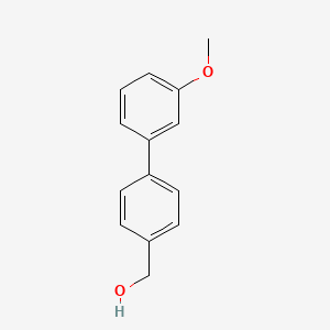molecular formula C14H14O2 B1628951 (3'-甲氧基-[1,1'-联苯]-4-基)甲醇 CAS No. 81443-45-0