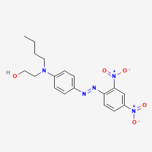 molecular formula C18H21N5O5 B1628964 2-[N-butyl-4-[(2,4-dinitrophenyl)diazenyl]anilino]ethanol CAS No. 3266-98-6