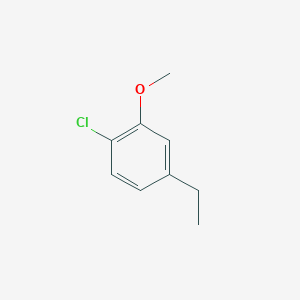 molecular formula C9H11ClO B1628967 1-Chloro-4-ethyl-2-methoxybenzene CAS No. 289039-32-3