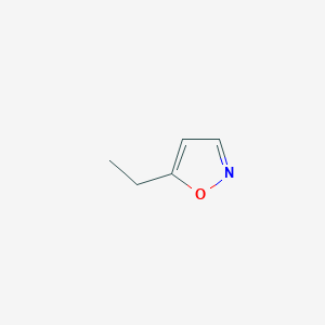 molecular formula C5H7NO B1628975 5-Ethylisoxazole CAS No. 30842-91-2