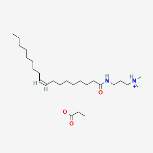 molecular formula C26H52N2O3 B1628976 Dimethyl[3-(oleoylamino)propyl]ammonium propionate CAS No. 67801-61-0
