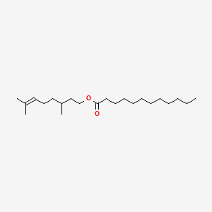 molecular formula C22H42O2 B1628990 Citronellyl laurate CAS No. 72934-07-7