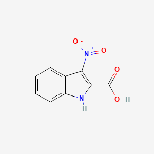 molecular formula C9H6N2O4 B1629004 3-Nitro-1H-indole-2-carboxylic acid CAS No. 28737-35-1