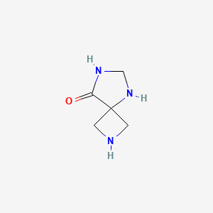 molecular formula C5H9N3O B1629009 2,5,7-Triazaspiro[3.4]octan-8-one CAS No. 693773-35-2