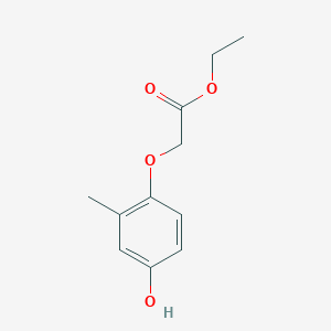 B1629019 Ethyl (4-hydroxy-2-methylphenoxy)acetate CAS No. 403612-14-6