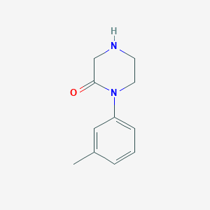 1-(3-Methylphenyl)piperazin-2-one