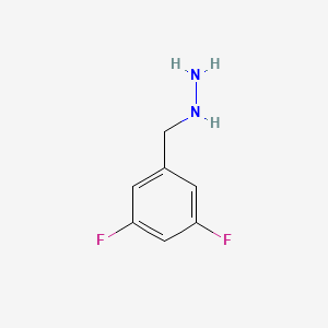 (3,5-Difluorobenzyl)hydrazine