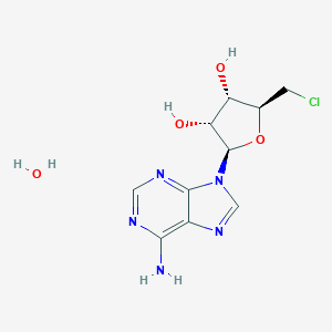 molecular formula C10H14ClN5O4 B162903 5'-Chloro-5'-deoxyadenosine hydrate CAS No. 698999-09-6