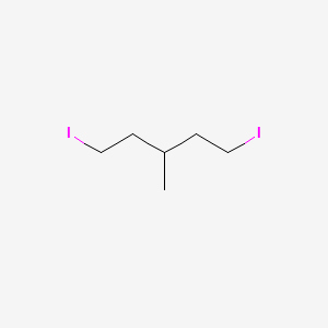 B1629037 1,5-Diiodo-3-methylpentane CAS No. 51174-46-0