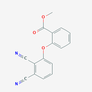 molecular formula C16H10N2O3 B1629041 Methyl 2-(2,3-dicyanophenoxy)benzoate CAS No. 356087-81-5